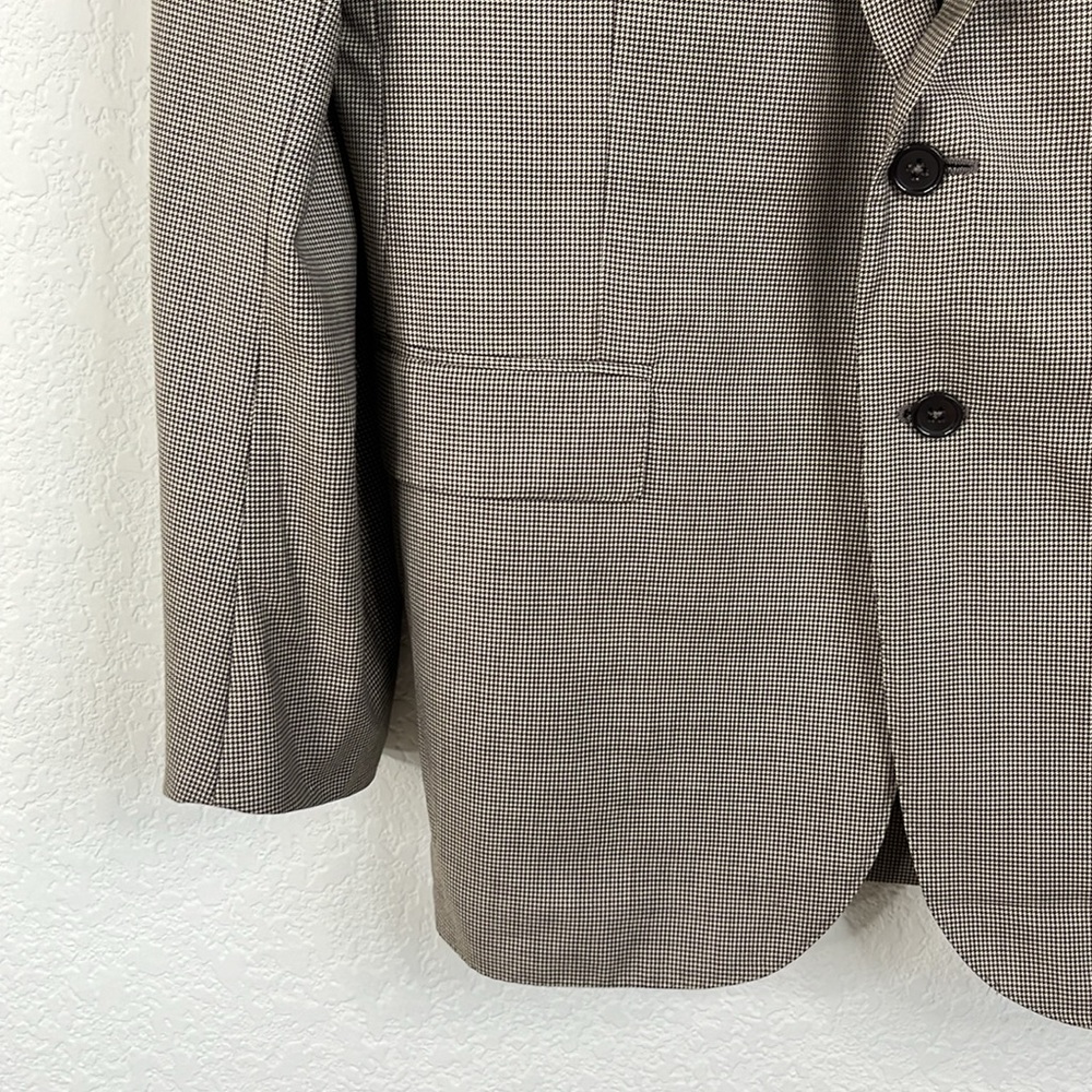 Ralph Lauren Black Label Nigel Houndstooth 28th Notch Blazer - Picture 3 of 9
